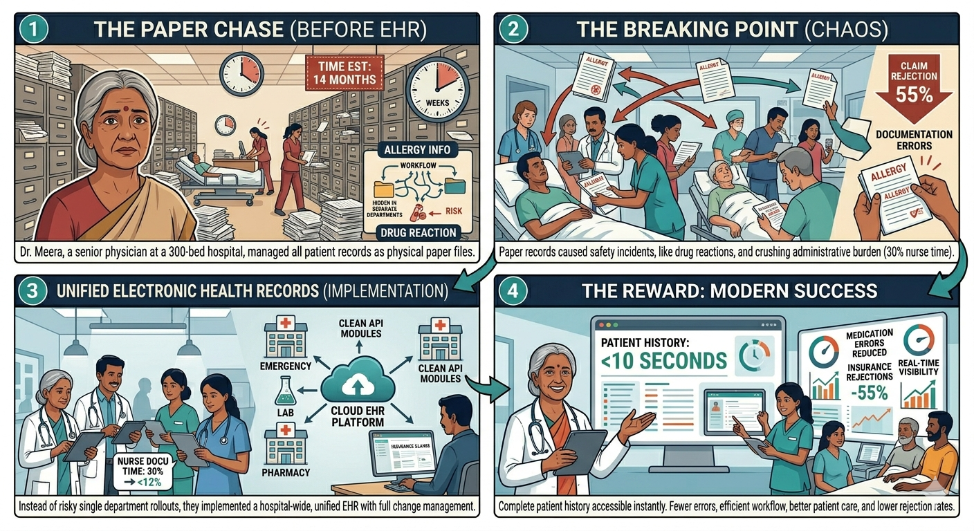 example of legacy modernization in hospital