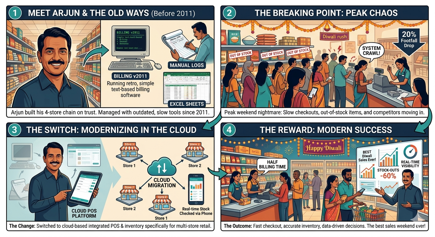 example of legacy modernization in retail