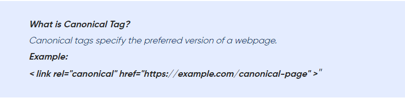 what is canonical tag?